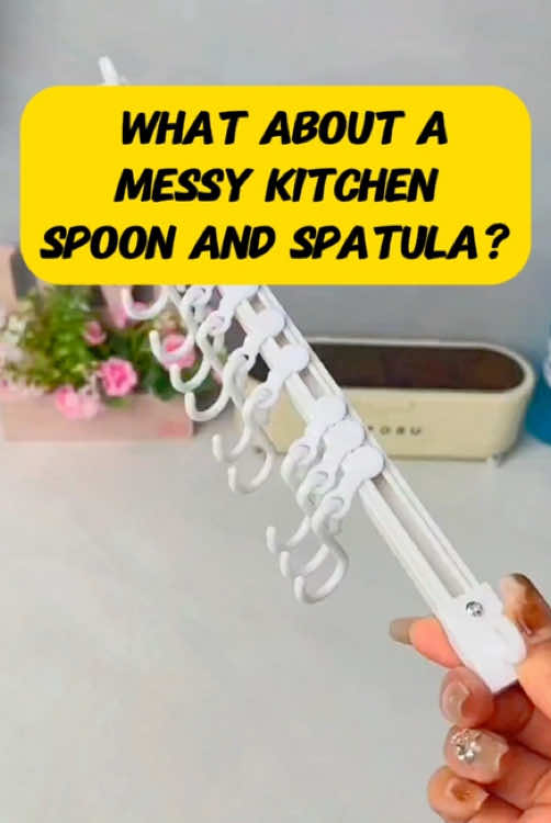 #cabinetdoorhooks #nopunchhooks #connectinghooks #nopunch #kitchengoodies #storageandorganization #kitchengoodies #hooks   