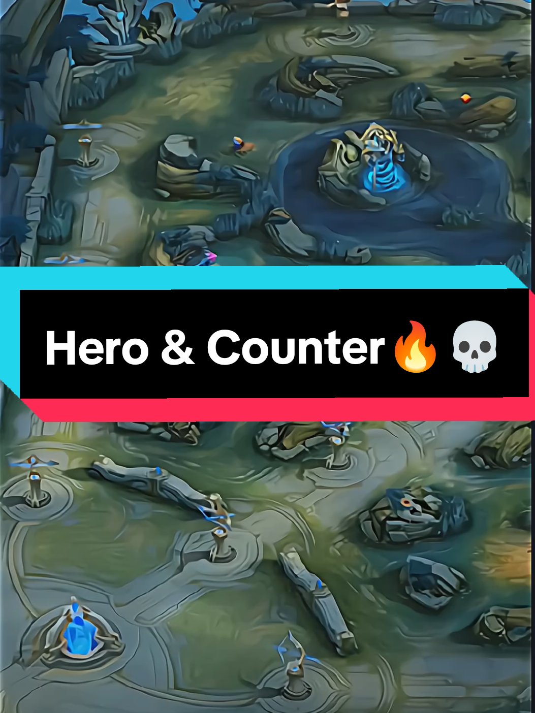 Hero & Counter🔥💀 #mobilelegends #thinkb4youdo  #hero #counter #odette #zhuxin  #xavier #lylia #yve #aurora #xyzcba #viral #foryou #fyp 