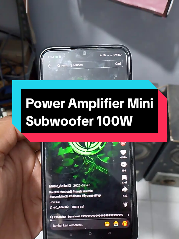 Power Amplifier Mini Super Bass Subwoofer 100w #power #amplifier #mini #superbass #subwoofer #amplimini #miniatur #sound #system #newyear #CuanTanpaBatas #WibGajian #murah 