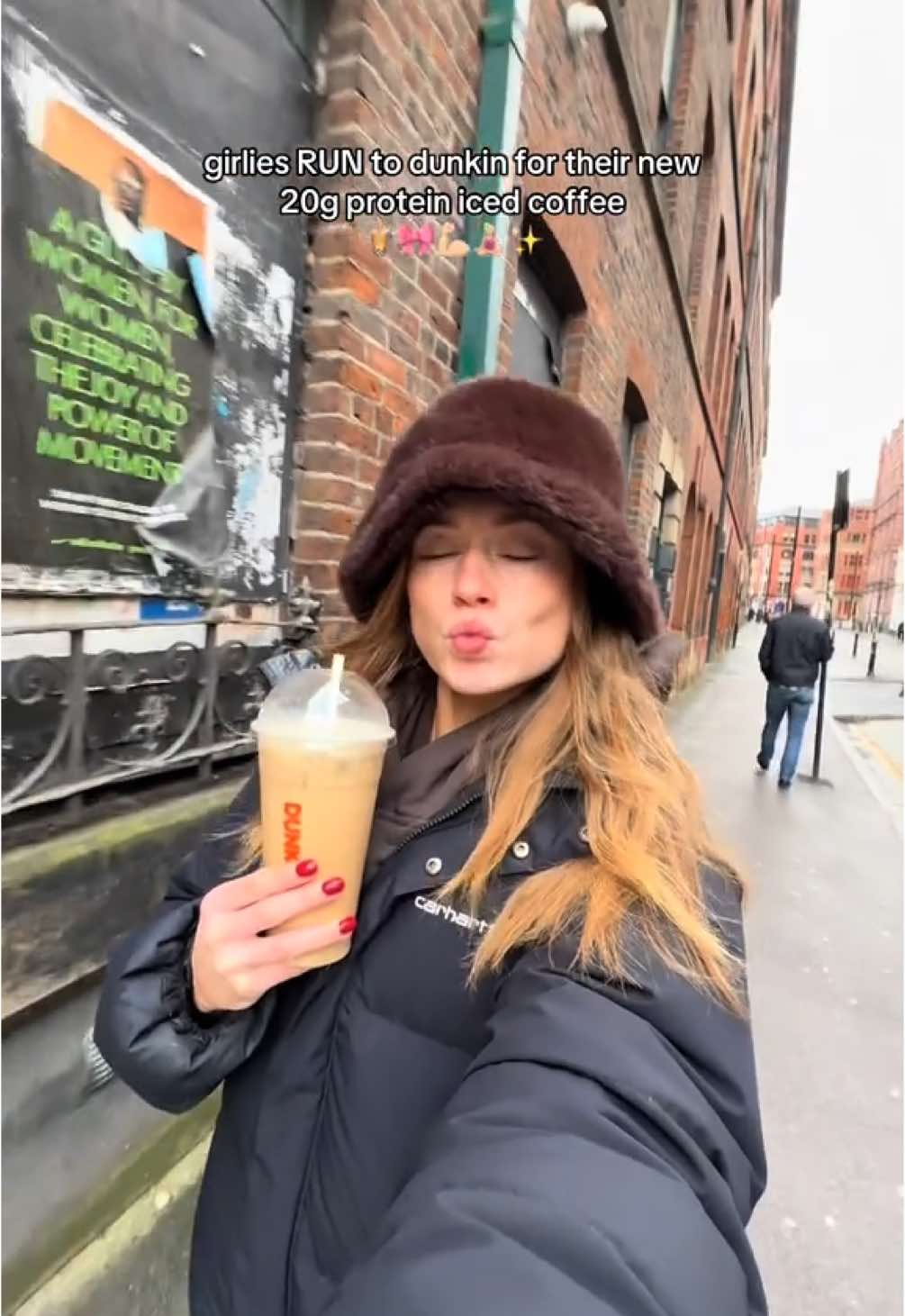 new protein iced coffee at @dunkinuk ⭐️🎀💪🏼🧋🧘🏼‍♀️ vanilla protein, 3x espresso shots, sf vanilla syrup & milk of your choice!  run to Dunkin! 🧋 @Invyted - Influencer App #dunkin #dunkindonuts #dunkinuk #dunkindonuts #dunkindonutsuk #icedcoffee #proteinicedcoffee #vanillaicedcoffee ad