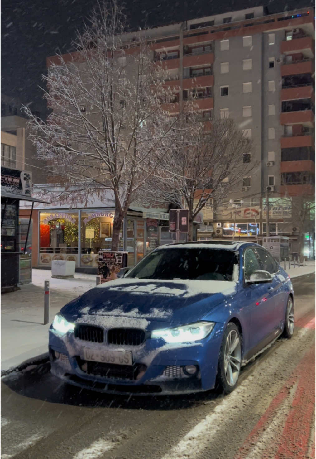 #fyp #viral #fypageシ #fypagee #viralditiktok #bmw #f30 #snow #drift #viral #virale 