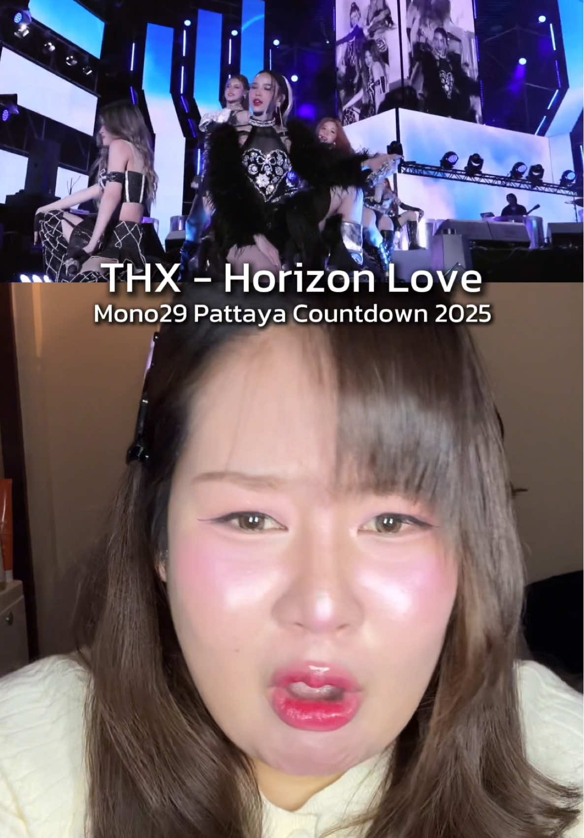 รีแอคสเตจจากน้องๆ THX ที่ทำเกิ้น!!! สะใจชาว Tpop มากก ❤️‍🔥#THX #HorizonLove #E29MusicIdentities #Mono29PattayaCountdown2025 #tpop 