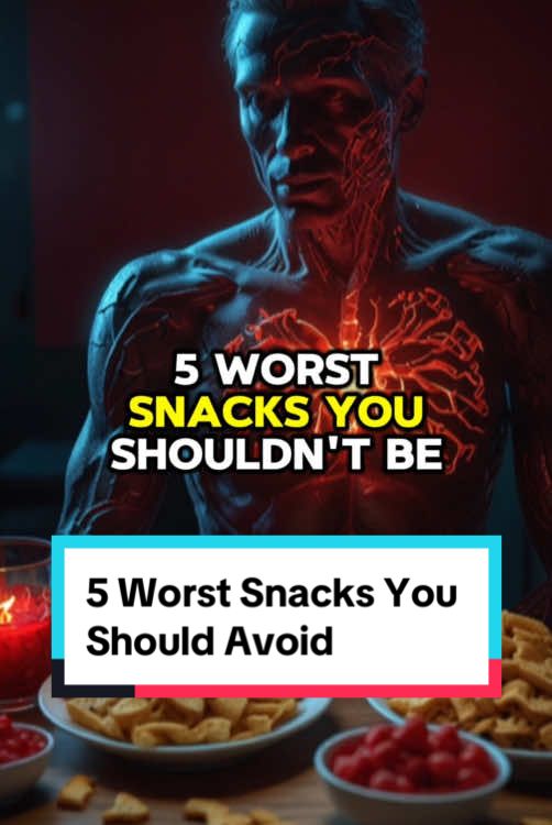 5 Worst Snacks You Should Avoid #snacks #wellness #healthtips 