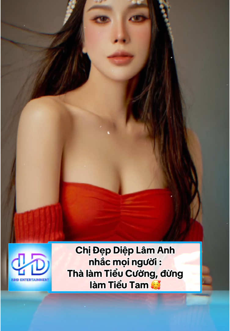 Chị Đẹp Diệp Lâm Anh nhắc nhở mọi người 🥰 #dieplamanh #CapCut #nhdentertainment 