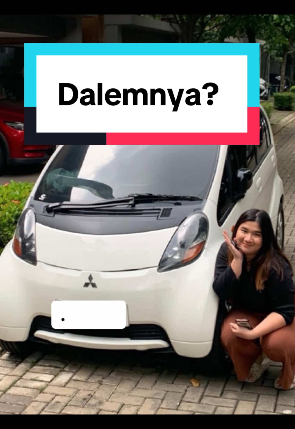 Luas ya? WKKWKWKWKWW amin dulu lah ya.. #mitsubishi #miev #rarecar 