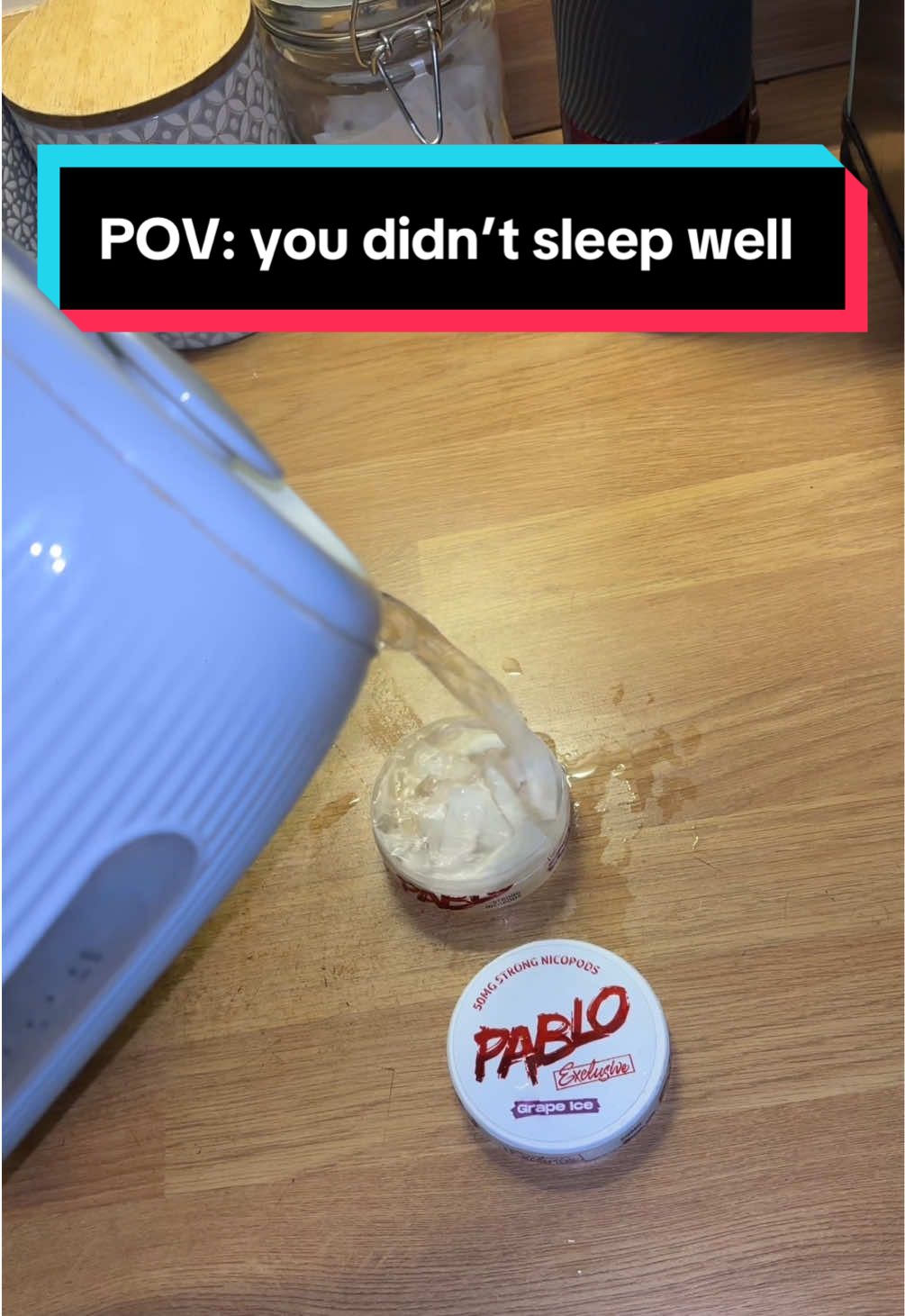 One of them ones 😂😭 #fyp #morning #pablo #tired 
