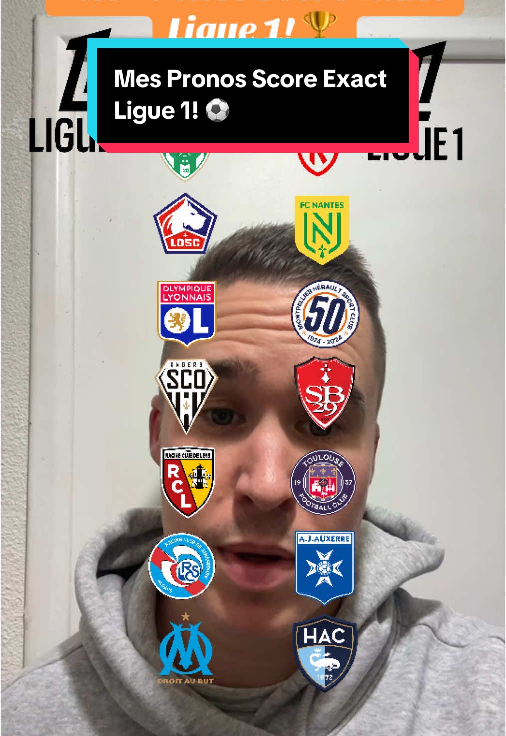 Mes Pronos Score Exact Ligue 1! Dit moi tes Pronos en commentaires!