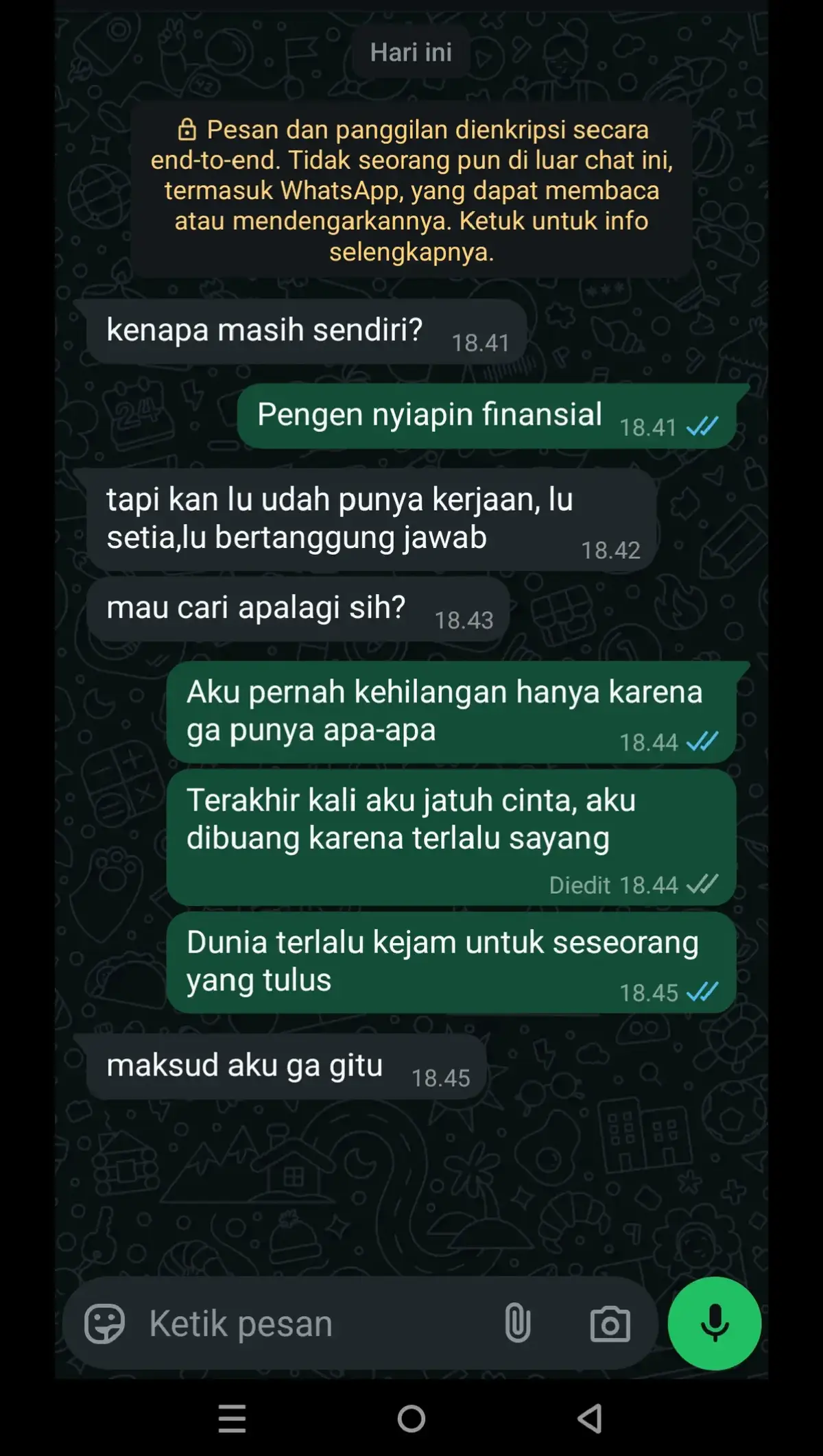 Kehilangan akan merubah seseorang #sschat #chatwhatsapp #storiwa #galaubrutal #fypシ゚viral 