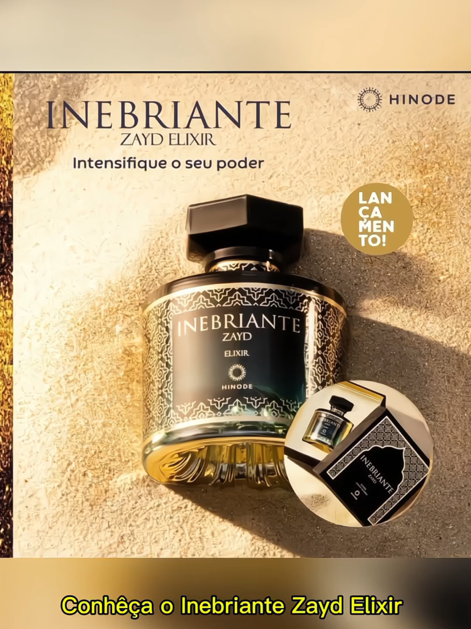 🌟 Inebriante Zayd: O Perfume da Sofisticação Masculina! 🌿🔥 #PerfumeMasculino #Hinode #LuxoOriental #Amadeirado #FragrânciaExclusiva