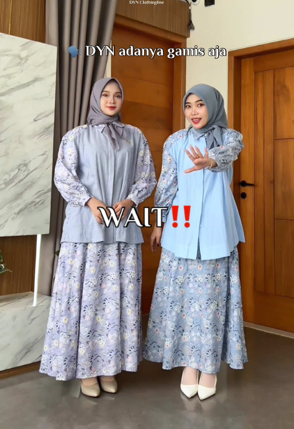 DYN adanya gamis aja?🤔 WAIT… Ada one set lucu juga loh.😍 Yang terbaru, Malva Set. Yuk join live tiktok biar dapet harga spesialnya!📌 #racuntiktok #TikTokShop #bajudyn #onesetdyn #oneset #setelandyn #koleksilebaran #bajulebaran #dynclothingline #OOTD 