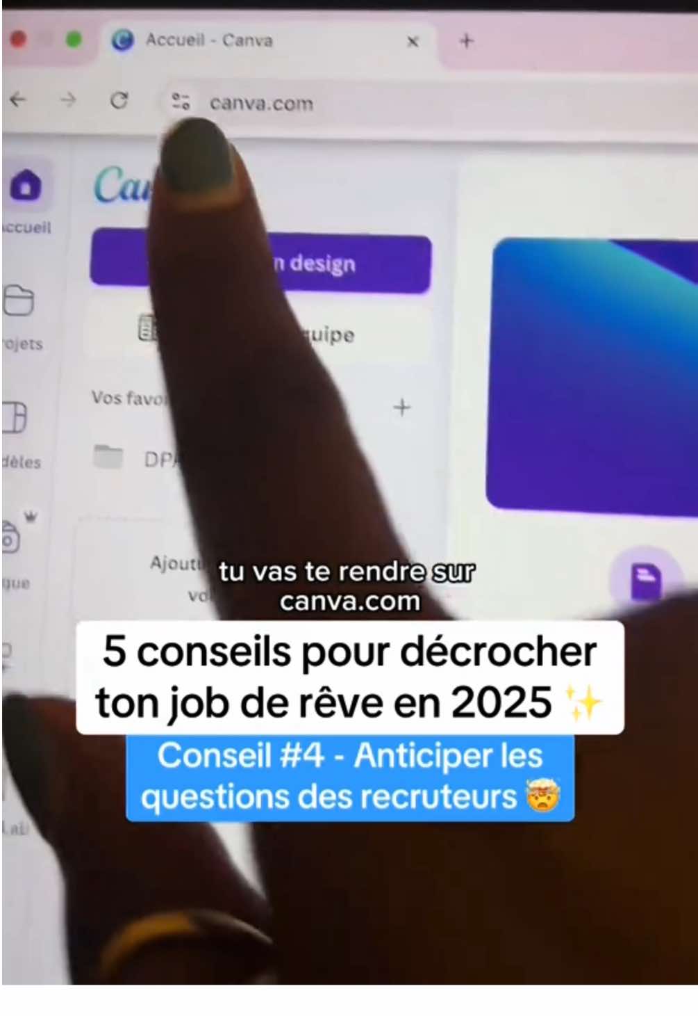 Le meilleur hack pour 2025 🤯 J’étais choquée par la qualité des réponses ! Foncez utiliser cette IA - elle vaut trop le coup !!! #ia #intelligenceartificielle #chatgpt #canva #entretiendembauche 