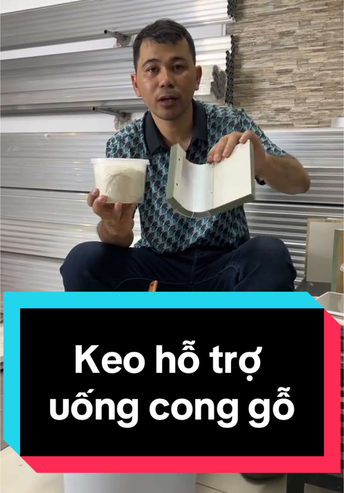 #VinhDC hướng dẫn sử dụng sơ bộ keo hỗ trợ uốn cong bên mình c/cấp