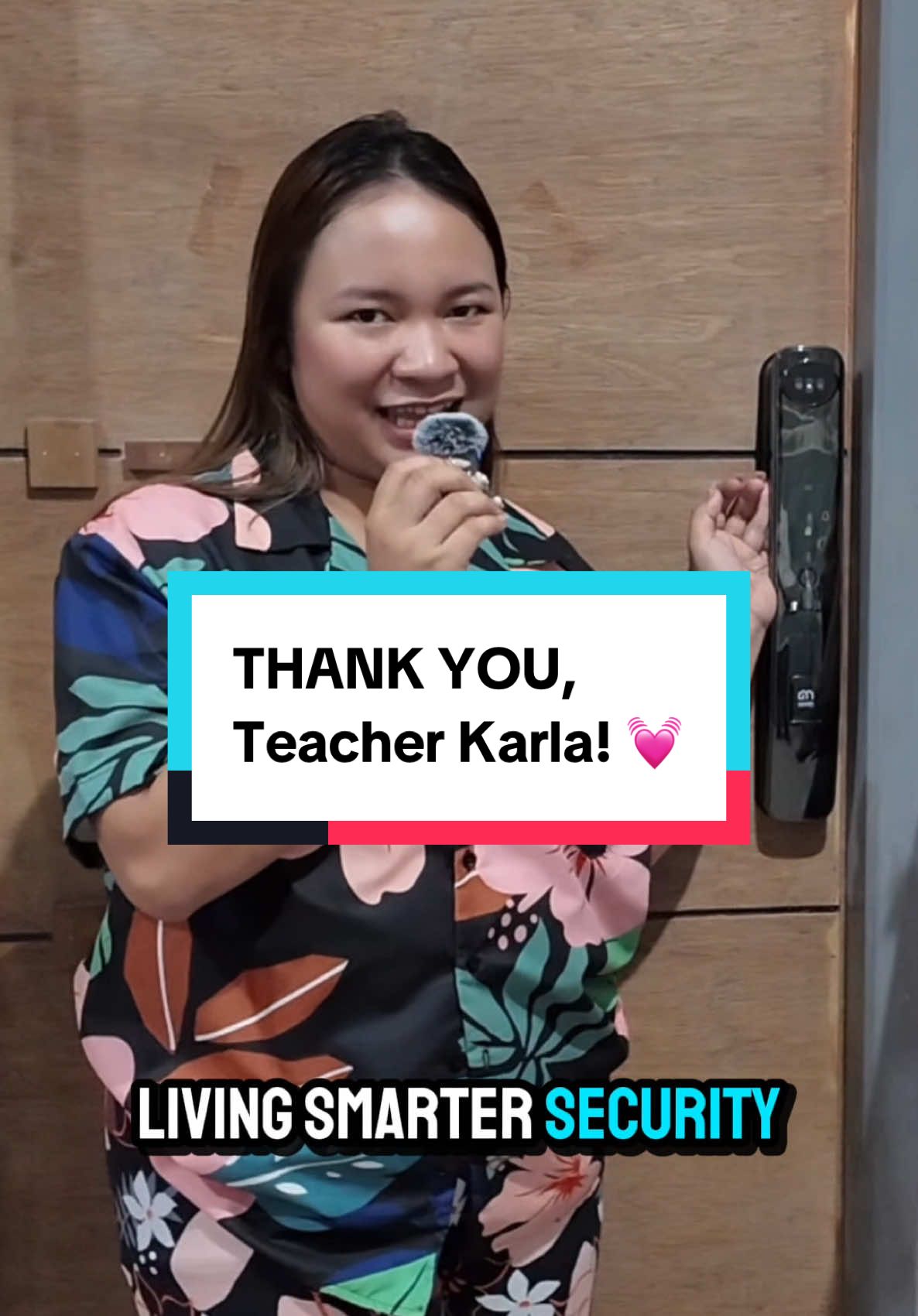 Grabe dumadami na talaga ang mga guro na nagtitiwala sa security ng Mumin! Thank you, Teacher Karla! #unfilteredlifeofkarla #smartdoorlock #smartlock #doorlock #smarthome #mumininnovations 