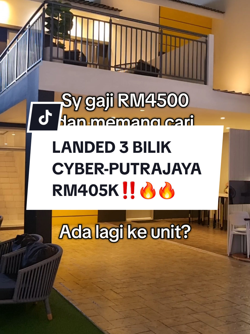 ✅️Tinggal 1 Unit je lagi !! Dan dapat Cash up to RM8k !! #rumahbaru #landedselangor #rumahpertama #firsthouse #lppsa #gabungloan #cybersouthcity  #cyberjaya  #putrajaya #sepang  #selangor 