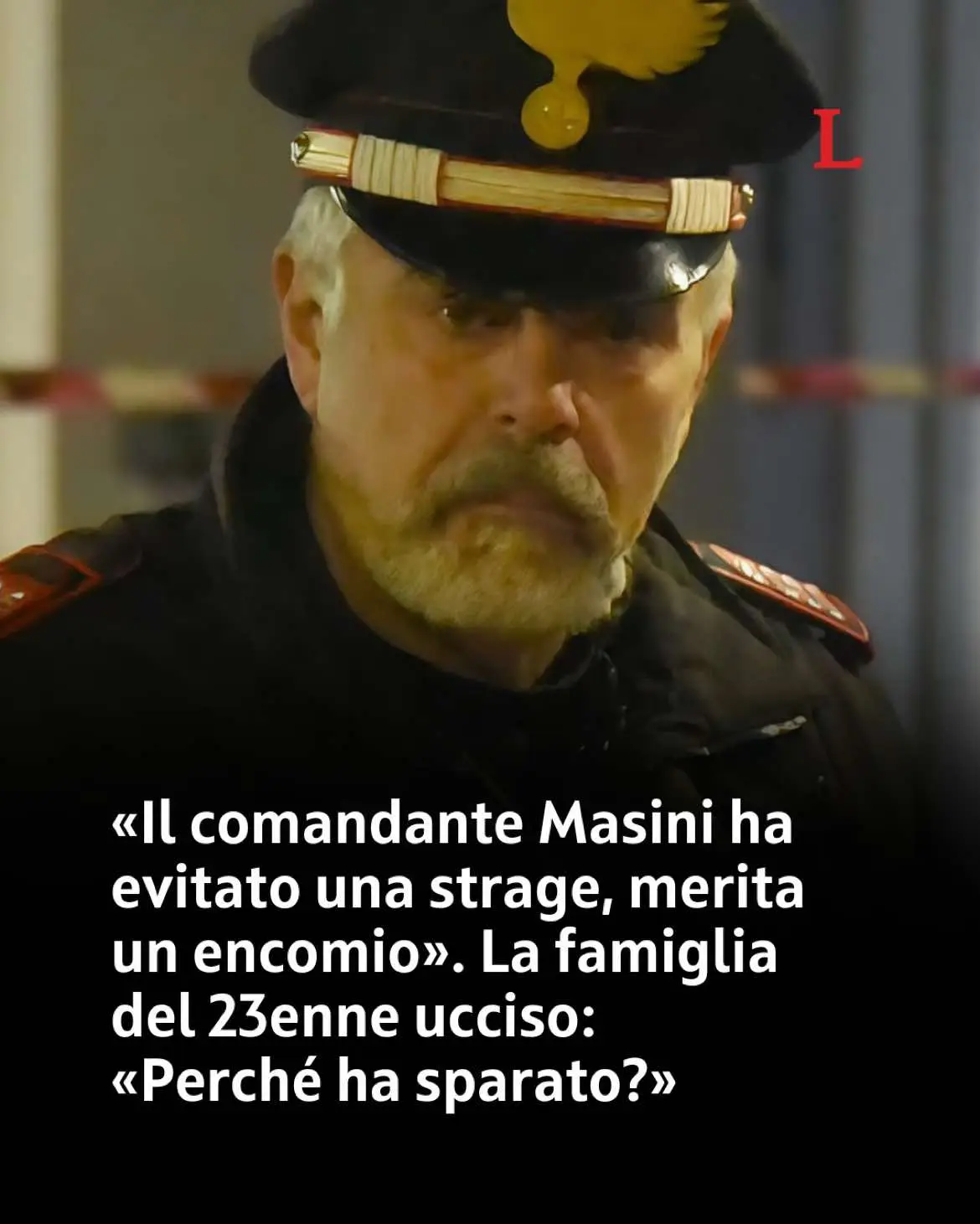 «Luciano Masini con il suo intervento ha evitato una strage. Ha agito in modo impeccabile. Per un puro miracolo non siamo qui a piangere altre vittime». Così il capogruppo di FdI alla Camera Galeazzo Bignami che ieri ha manifestato solidarietà al carabiniere di Verucchio indagato dopo aver ucciso il ragazzo egiziano che la sera di Capodanno ha accoltellato 4 persone. «Non si poteva evitare di sparare? - ha chiesto dal suo canto il cugino del giovane -. Vogliamo giustizia».  ️  Link in bio⁠