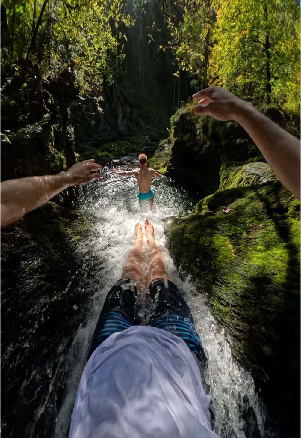 Natural waterslide 🛝