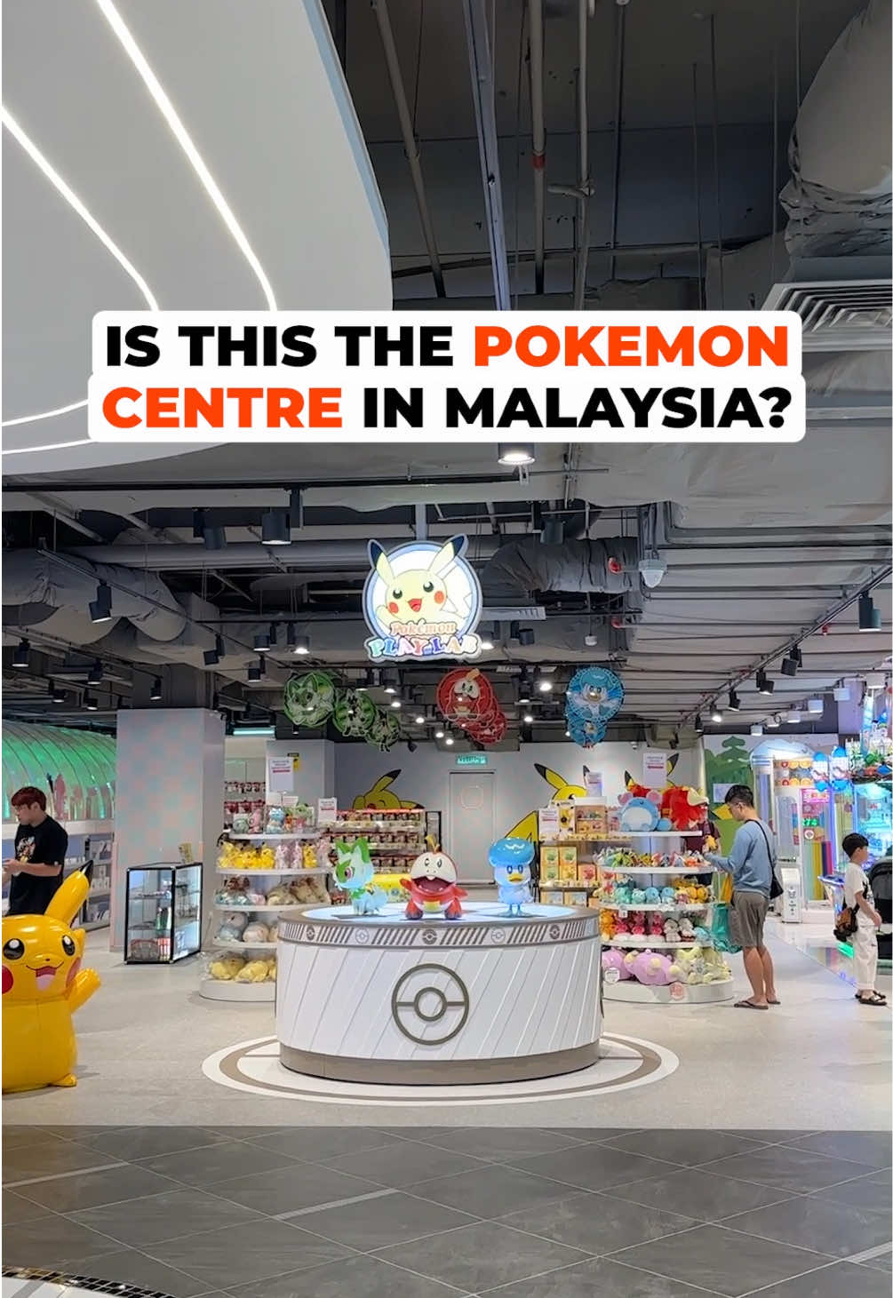 Not the official pokemon centre but its the closest thing to a pokemon centre in Malaysia? The entire LG floor of aeon 1Utama got renovated and got pretty cool stuff to check out there.  📍Pokemon Play Lab, LG Floor Aeon, Bandar Utama, 47800 Petaling Jaya, Selangor #pokemon #pokemoncentre #malaysia #1utama #malaysiaviral #pj #klfoodie #malaysiafoodie