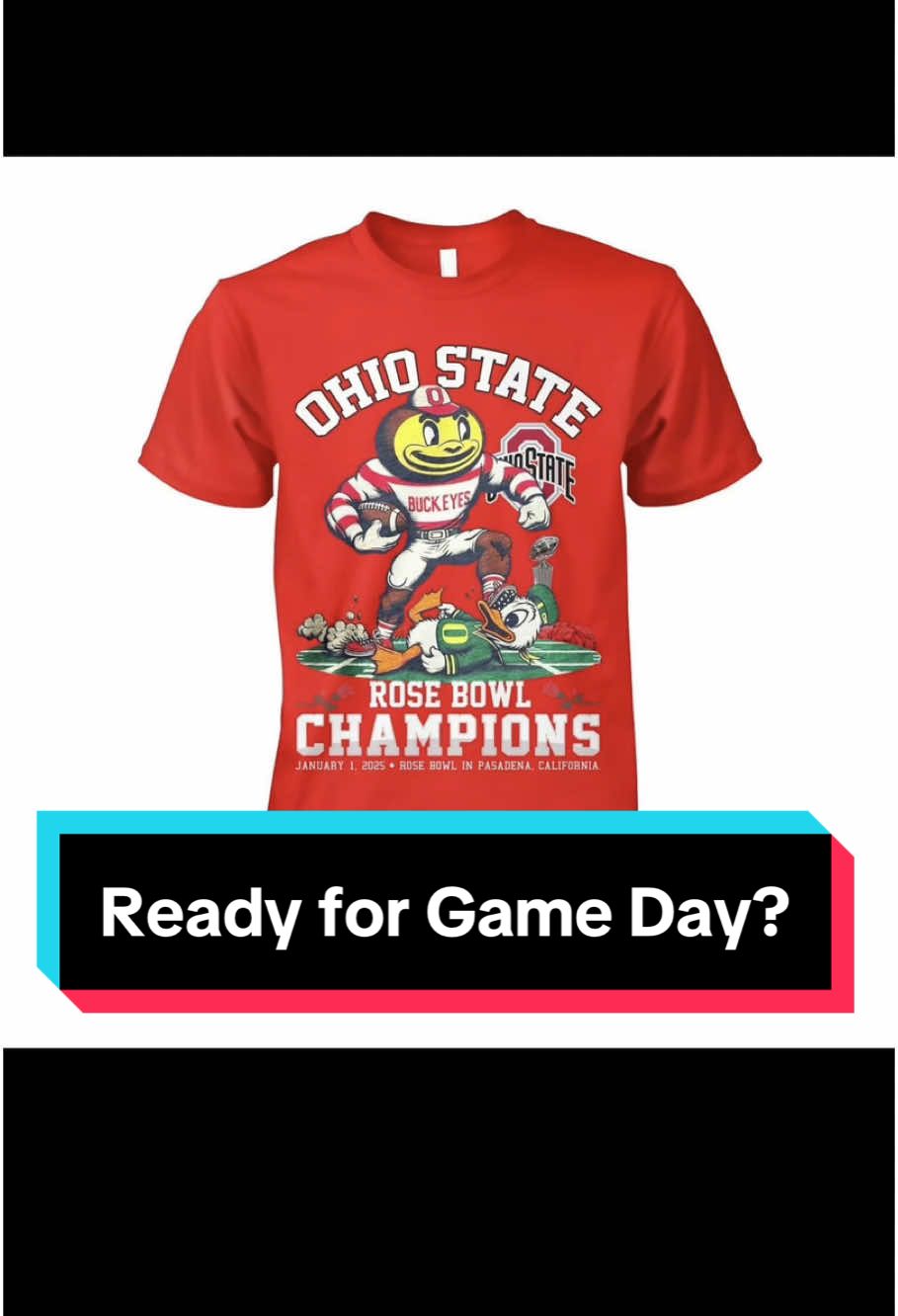 Ready for Game Day?🏆🎉🅾️ Get your Ohio State fan gear and cheer for the Buckeyes in comfort and style. Limited stock available! #ohiostate #ohio #buckeyes #rosebowl #bestsportfootball 