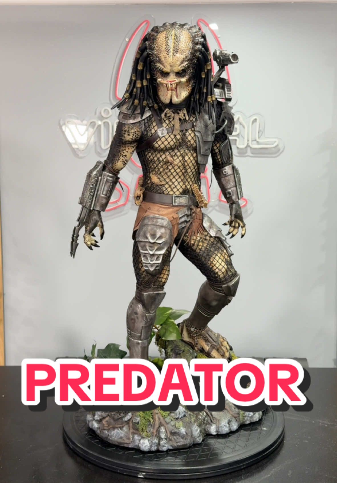 Predator Jungle Hunter Sideshow Maquette #collection #statue #film #viral @D167b 