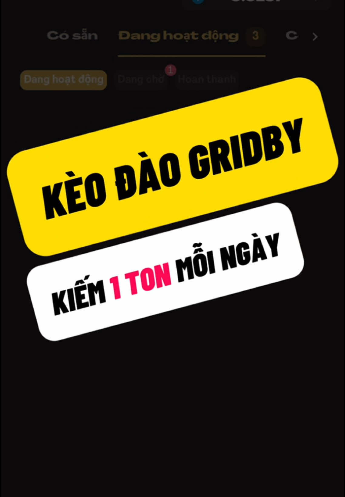 #Gridby kèo đào Ton phờ ri : Khi play game sẽ cho 1 em mini bot BTC để bắt đầu. Song đó có các sếp làm nhiệm vụ để nhận token $GRID để vào quý 2 2025 nhận #airdrop nhé! #New #treding