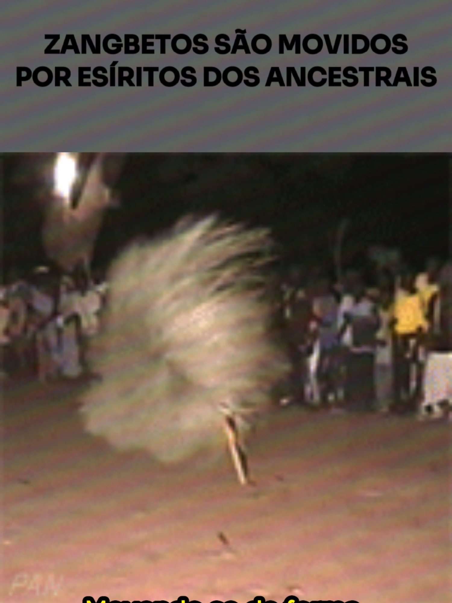 Os Zangbetos são figuras tradicionais das culturas do oeste africano, especialmente entre o povo Yoruba do Benim e da Nigéria. Considerados espíritos guardiões da noite, eles são venerados como protetores espirituais das comunidades. #bizarro #sobrenatural#CULTURA#africa#videosassustadores#videosassustadores#coisasassustadoras#historiasdeterror#assustador#sobrenatural#terror#mistério#paranormal#creepypasta#medo#lendasurbanas#assombração#horrortokTradicionalmente, aparecem como estruturas cônicas feitas de palha ou fibras vegetais, movimentando-se de forma impressionante durante rituais e festivais, supostamente sem ninguém dentro. Além de simbolizarem segurança e ordem, os Zangbetos também têm uma dimensão mística, sendo vistos como capazes de invocar forças espirituais para proteger a comunidade contra más influências. Eles desempenham um papel importante na preservação das tradições e na identidade cultural local.