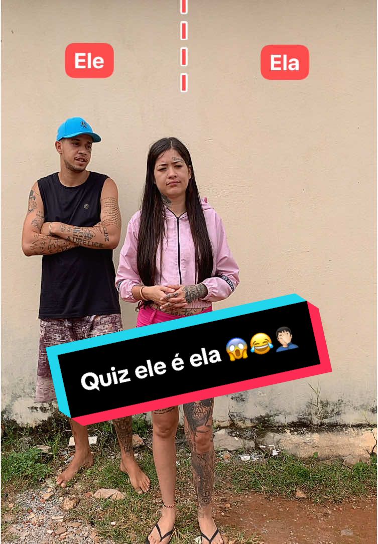 Quiz ele é ela 😱😂🤦🏻‍♂️ #casalsagazz #vitinhohsagazz #comedia #humor #viral #quiz 