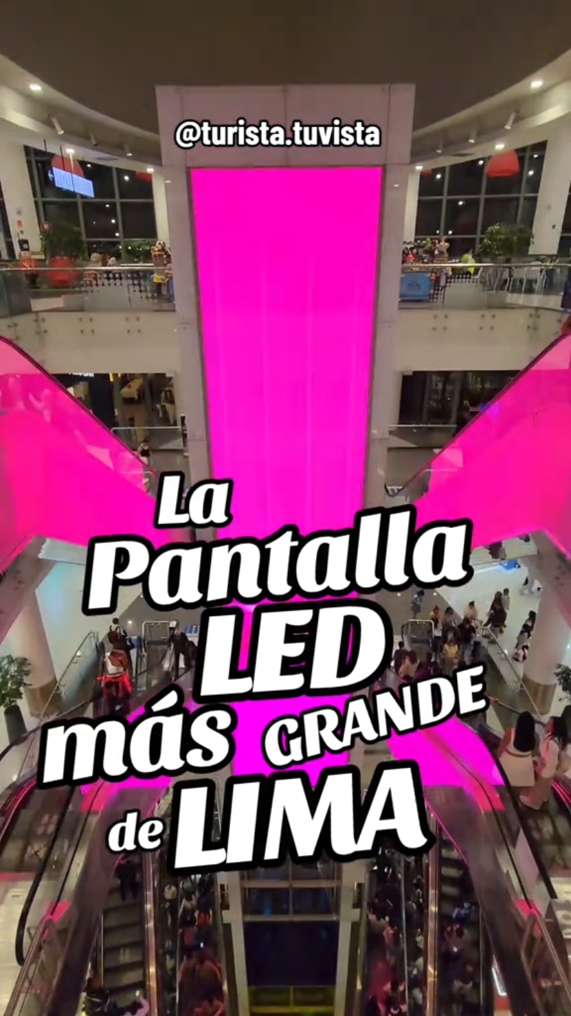 La Pantalla LED más Grande de Lima Perú 2025 #realplaza  #centrocomercial  #jockeyplaza  #malldelsur  #megaplaza  #larcomar  #shopping  #compras  #blackfriday  #mercadocentral  #gamarra  #ventas  #comerciantes  #navidad  #navidadperuana  #navidadperu  #disfraznavidad  #muñecodemoda  #juguetes  #centrodelima4k  #centrodelima  #centrohistoricodelima  #disfraces  #disfraz  #LimaPeru ​  #peru2025  #lima ​  #peru ​  #turismoperu ​  #turismolima ​ #travelperu ​  #viajarperu ​  #turistatuvista ​  #peruanosenusa ​  #peruanosenmiami ​  #peruanosenjapon ​  #peruanosenelextranjero ​  #peruanosenelmundo ​  #peruanoseneuropa ​  #peruanosenespaña ​  #peruanosenitalia ​  #peruanosenmexico ​  #peruanosenargentina  #travelperu ​  #travel ​  #turismo ​  #peruanos ​  #limaperu4k ​ #peru2024 ​ #lima2024 ​ #viralperu  #tiktokperu #tiktokerperu #tiktokperuano  #paratiiiiiiiiiiiiiiiiiiiiiiiiiiiiiii 