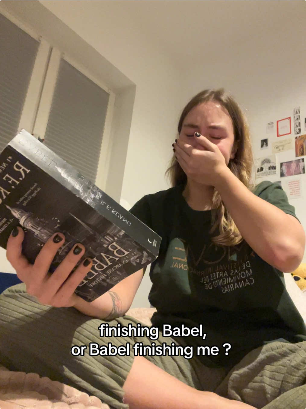 «Be selfish. Be brave» This may not be my favourite book of all time, but I truly never seen something like what Kuang did in Babel. She surpassed herself with this work, and I’m forever in owe of her. #babel #rfkuang #kuang #book #BookTok #robinswift 