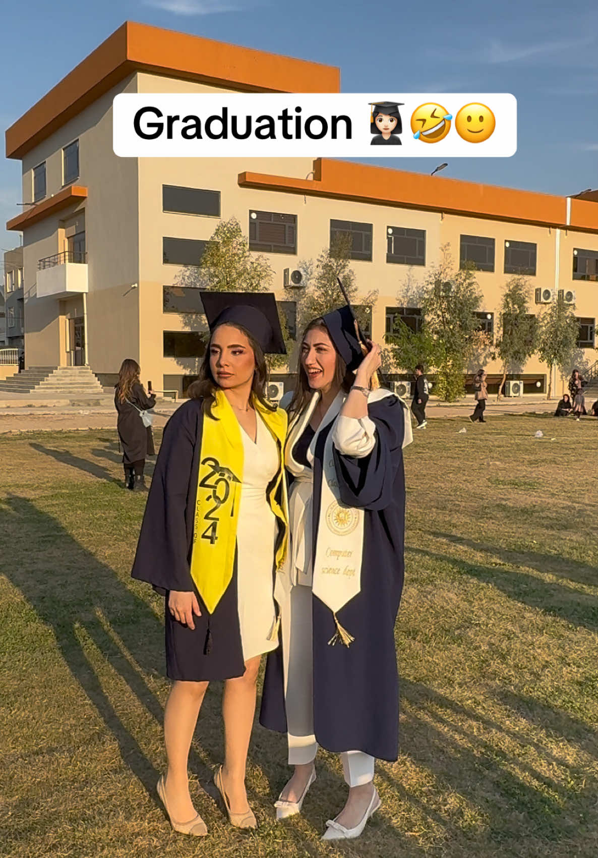 Graduation 👩🏻‍🎓😂 #graduation #kurdistan #iraq #friend #sister #Love #finally #happy #tiktok  