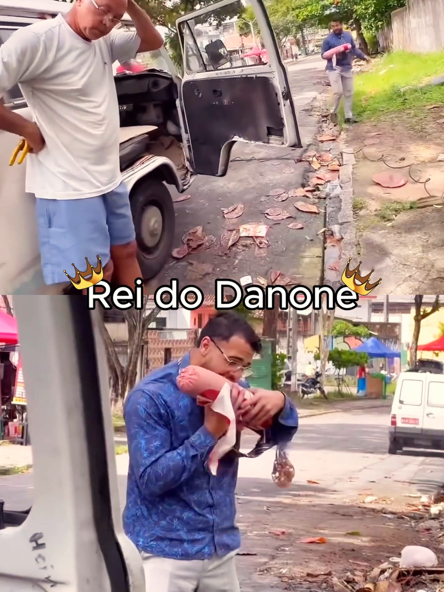 Mais uma recordação do rei do danone passando raiva com didinho e mané #reidodanone #manetikin #viraltiktok #carrododanone #comédia #didinho #humor #engraçado #sorrir #viral_video #divertido #alegria #feliz #viralvideos #felicidade #comedia