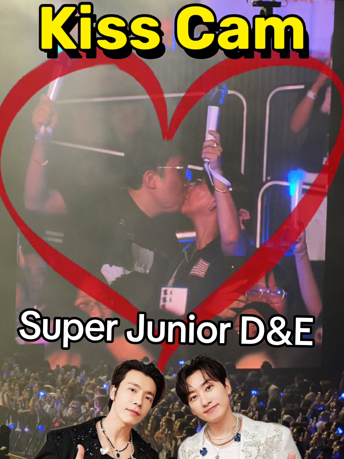 #superjuniordne #kisscam where a couple #kiss 💋 on the big screen in KL #superjunior #donghae #eunhyuk #starplanet #kualalumpur #LikeMedia 