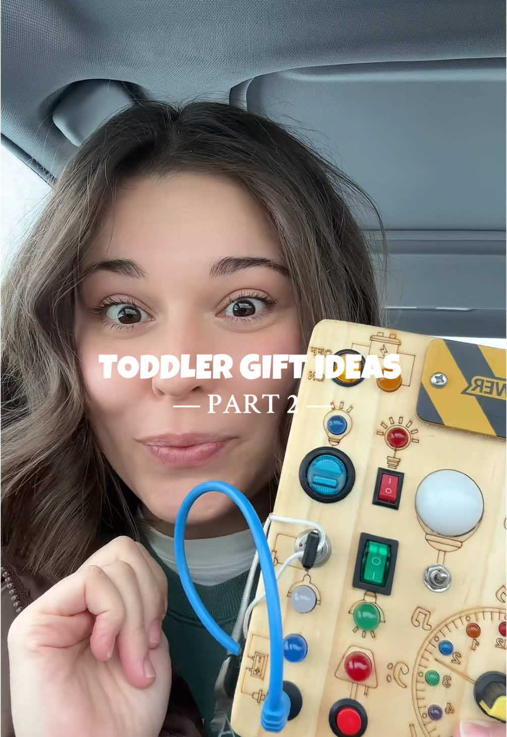 If your toddler doesn’t own a busy board, what are you doing?? #busyboard #toddlerbusyboard #toddlertoys #toddlergiftideas #montessoritoddler #creatorsearchinsights 