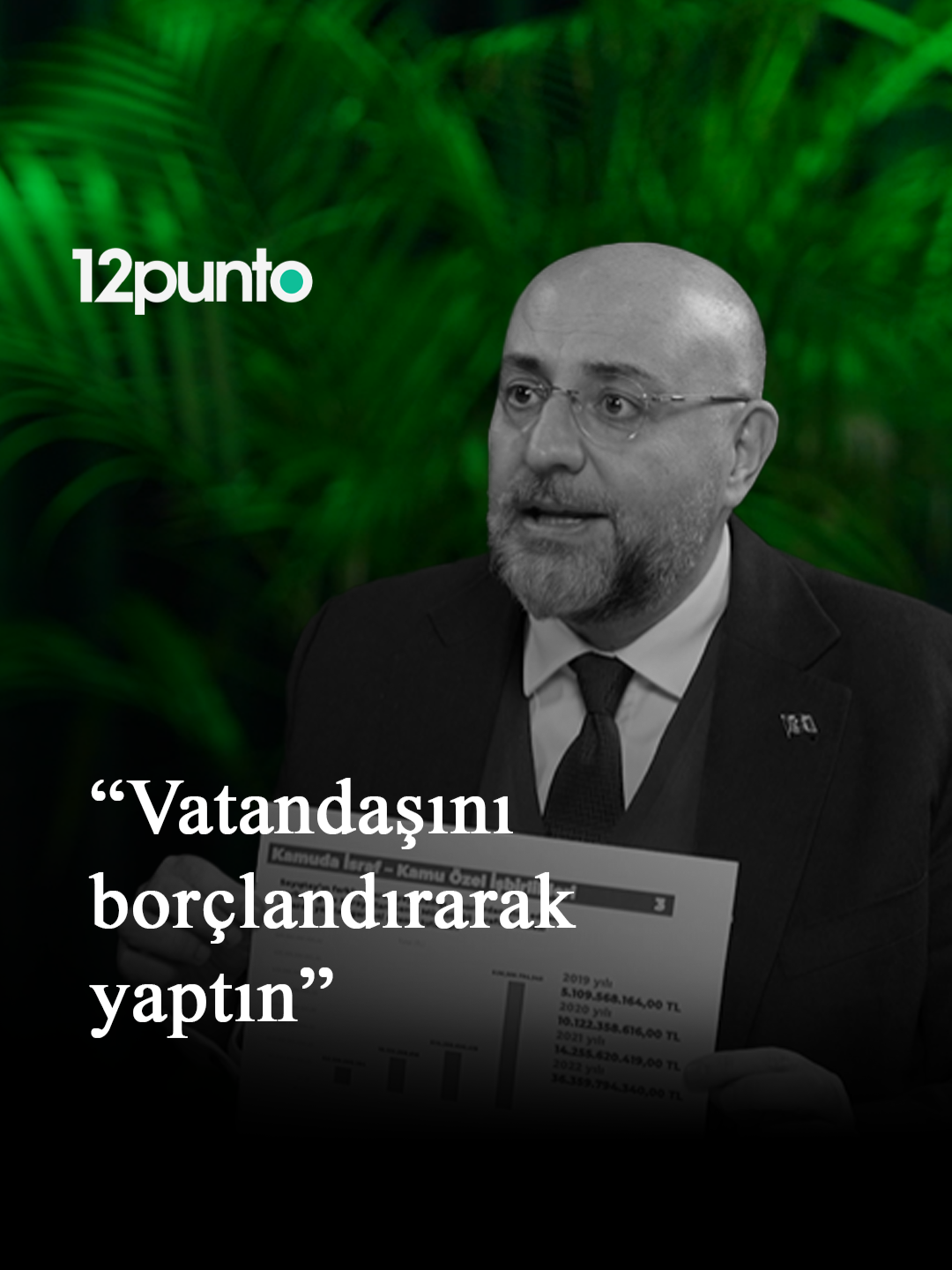 🚧 20, 30, hatta 40 yıl boyunca ülke vatandaşlarını nasıl borçlandırdık? 💸 Kamu özel işbirliği projelerinde verilen garantilerin arkasında ne var? ►İPA Başkanı Dr. Buğra Gökce, Tuncay Mollaveisoğlu ile 12'den programına konuk oldu 🎯Tuncay Mollaveisoğlu ile 12'den, #12punto #Youtube kanalında