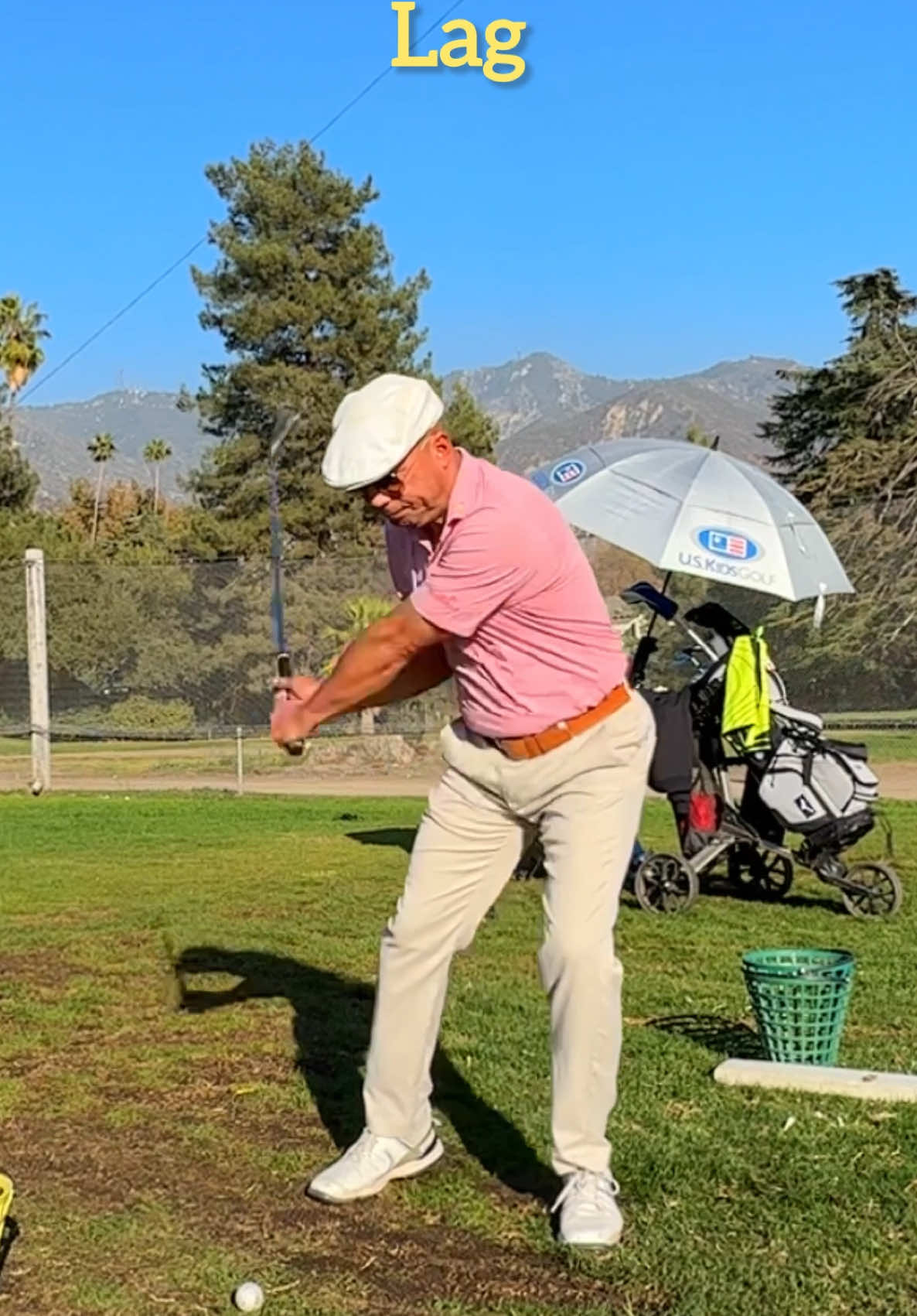 Generally speaking, lag is the unloading of the wrists into the ball. Old timers called it “the delayed hit!” #golf #golftips #ott #miracleswing