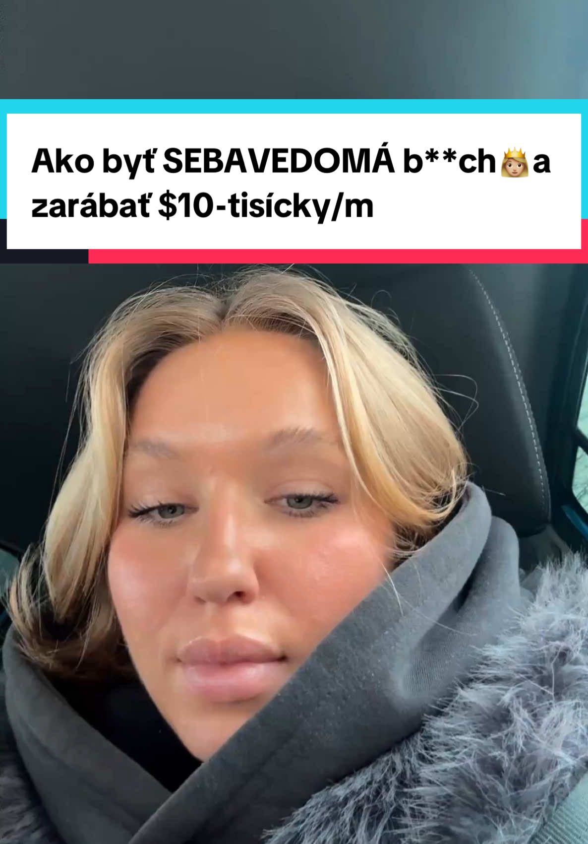 NÁVOD AKO BYŤ SEBAVEDOMÁ👸🏼 *daj samú seba na prvé miesto, nastav si štandardy, ale v prvom rade sa nauč, ako zarobiť viac peňazí.  Veľmi často sa stretávam s tým že ženy majú nulovú sebahodnotu… to je len preto pretože sa spoliehajú na chlapov miesto toho, žeby zdvihli svoj 🍑 a začali pre svoju budúcnosť niečo robiť.  Viem že vybudujem na Slovensku a Česku najsilnejšiu komunitu žien a naučím čo najviac žien zarábať a fuckin lot of $$$$$ 😛.  KOMENTUJ “online” ak sa chces naučiť zarábať 10-tisícky $ mesačne a posielam ti návod 👸🏼. #fyp #howtobesuccessful #podnikanie #tiktokgrowth #onlinebusiness #business #mindset #motivation 