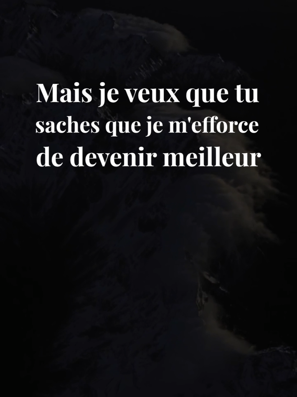 Je parle de mon engagement à devenir un meilleur partenaire pour la personne que j'aime. J'admets mes imperfections et mes erreurs passées, mais je suis déterminé à apprendre de mes erreurs et à construire une relation solide et épanouissante où nous trouverons le bonheur ensemble. #rencontre #adieux #amour #séparation #espoir #persévérance #connexion #solitude #acceptation #reconstruction #sentiment #couple #jetaime #relation #coeurbrisé #amoureux #monamour #rupture #famille #Avectoi #mavie #promesses #geste #quotidien #patience #compréhension #sincérité #tendresse #douceur #bonheur #triste #manque #positive #mindset #authentic #focus #progress #Ignore #perseverance #failure #vérité #motivation #fierte #success #sensible #sagesse #karma #avenir #developpementpersonnel #leçondevie 