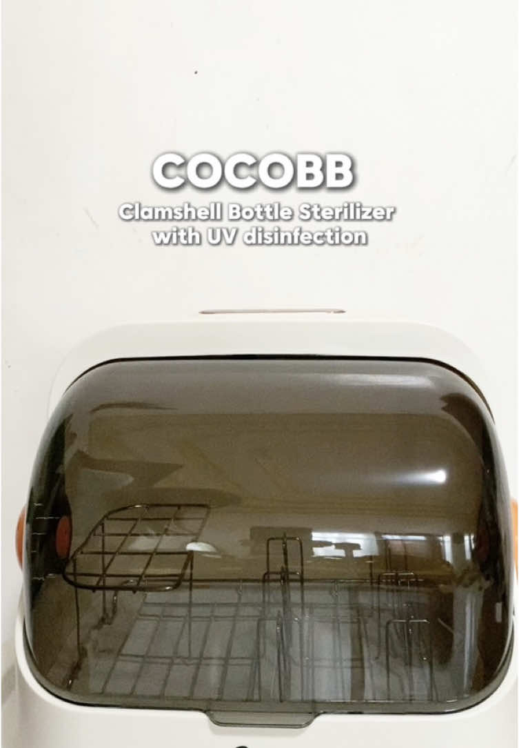 Yay! Finally may sterilizer na din with UV + pwede mo na din gamiting storage ng mga dede ito see? 2 in 1 na to mga mare @cocobabyph  😍💯 #cocobbsterilizer #sterilizer #cocobbclamshell #fyp #fypage #cocobbclamshellsterilizer 