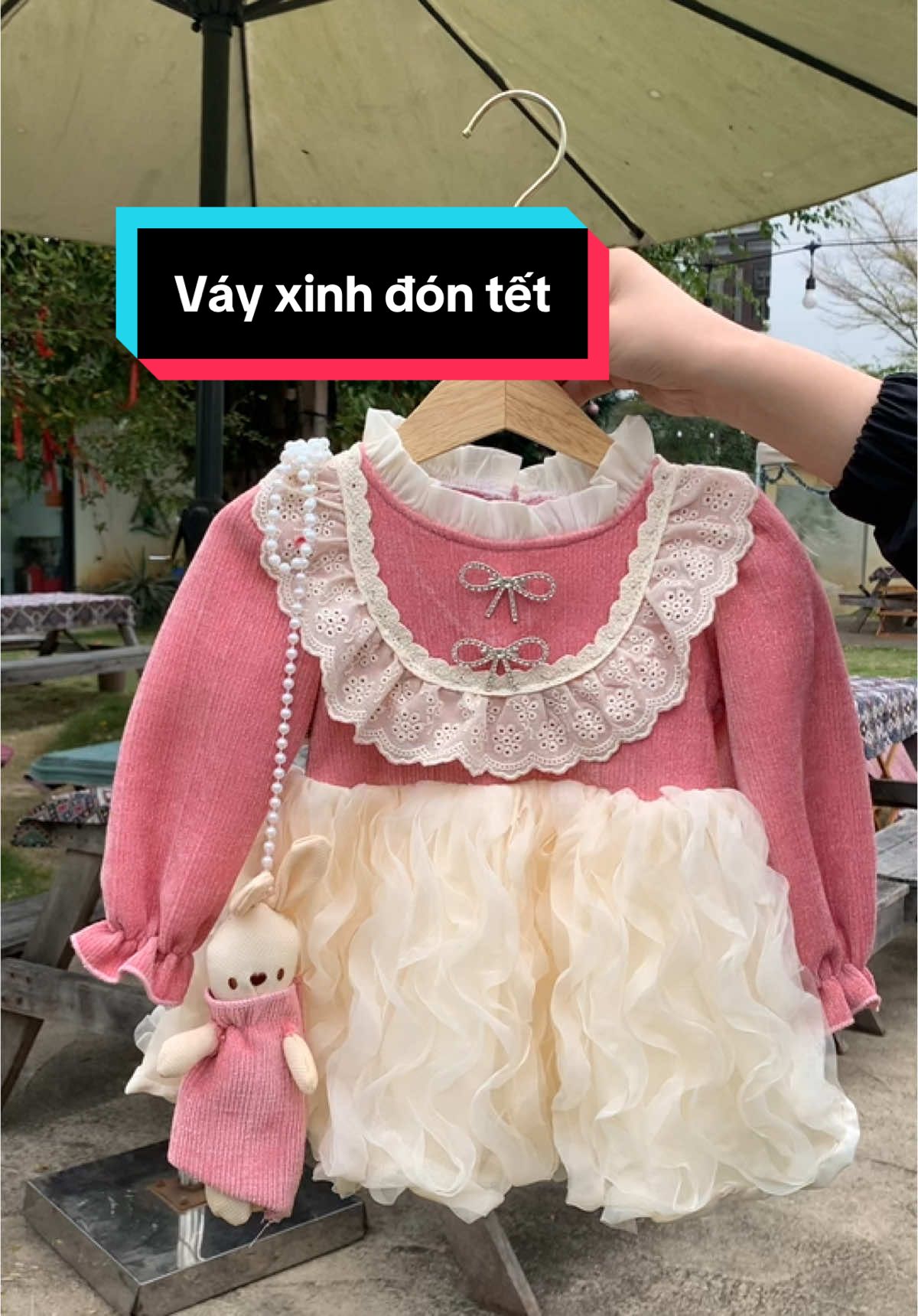 Váy xinh đón tết rực rỡ💋#xuhuong #quanaotreem #tetdongmoivuilays #nemmkids #vaybegai #vayxinh 