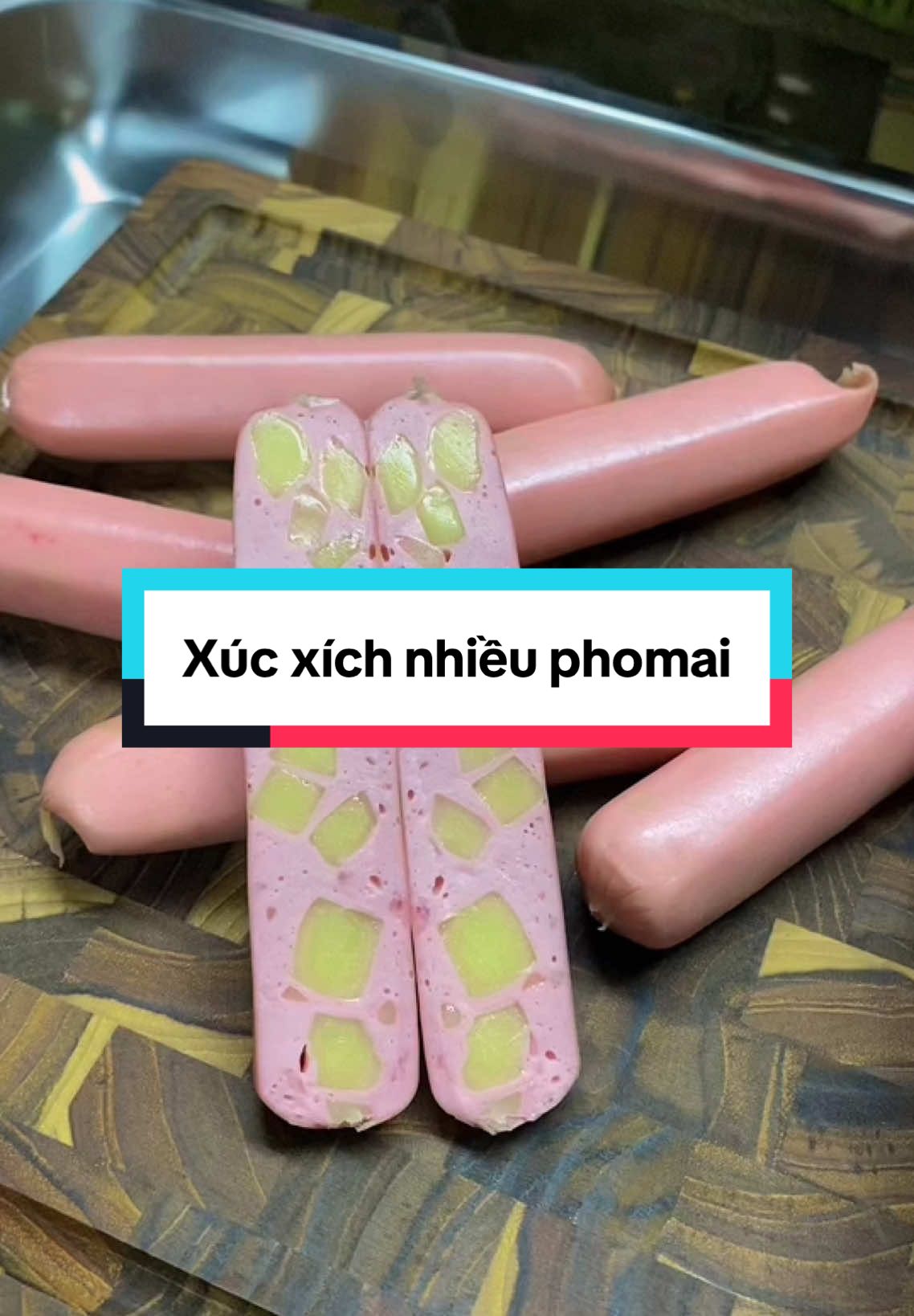 Xúc xích phomai siêu ngon đây cả nhà mình ơiiii #sảnxuấtthựcphẩm #xucxichphomai #xucxichphomai #daylamxucxich 