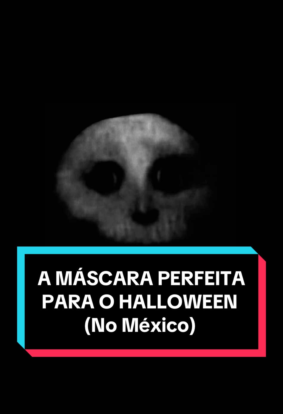 Essa máscara é perfeita para o Halloween no México ☠️ • Conteúdo Informativo • #foryou #informação #true #casos #mexico #viral 