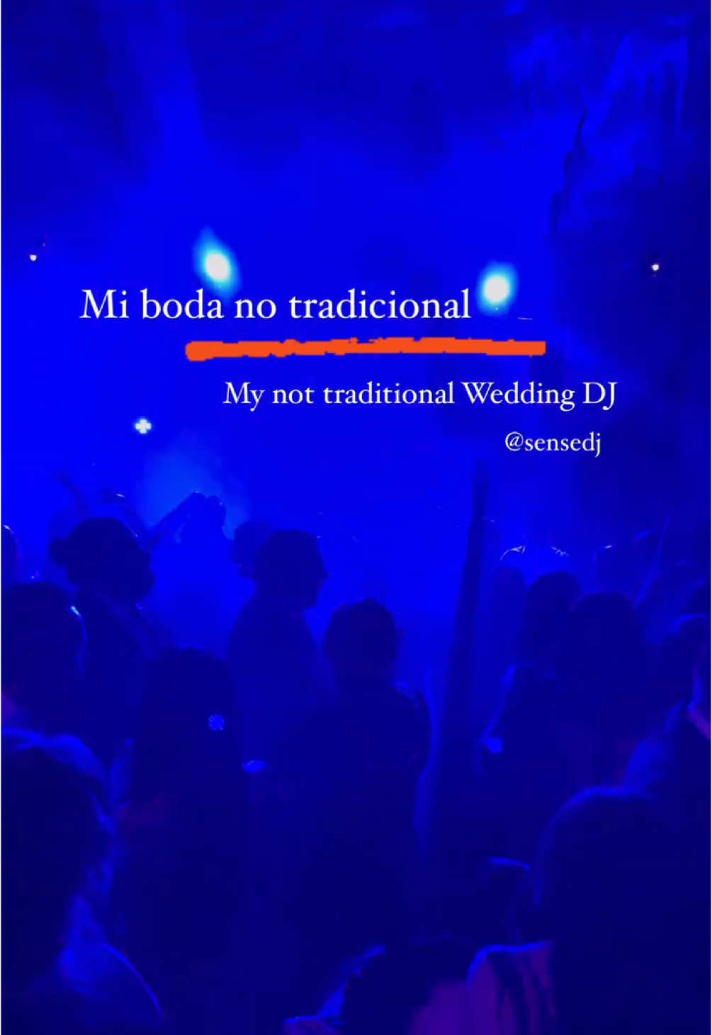 Mi Boda no Tradicional, by Sense DJ  