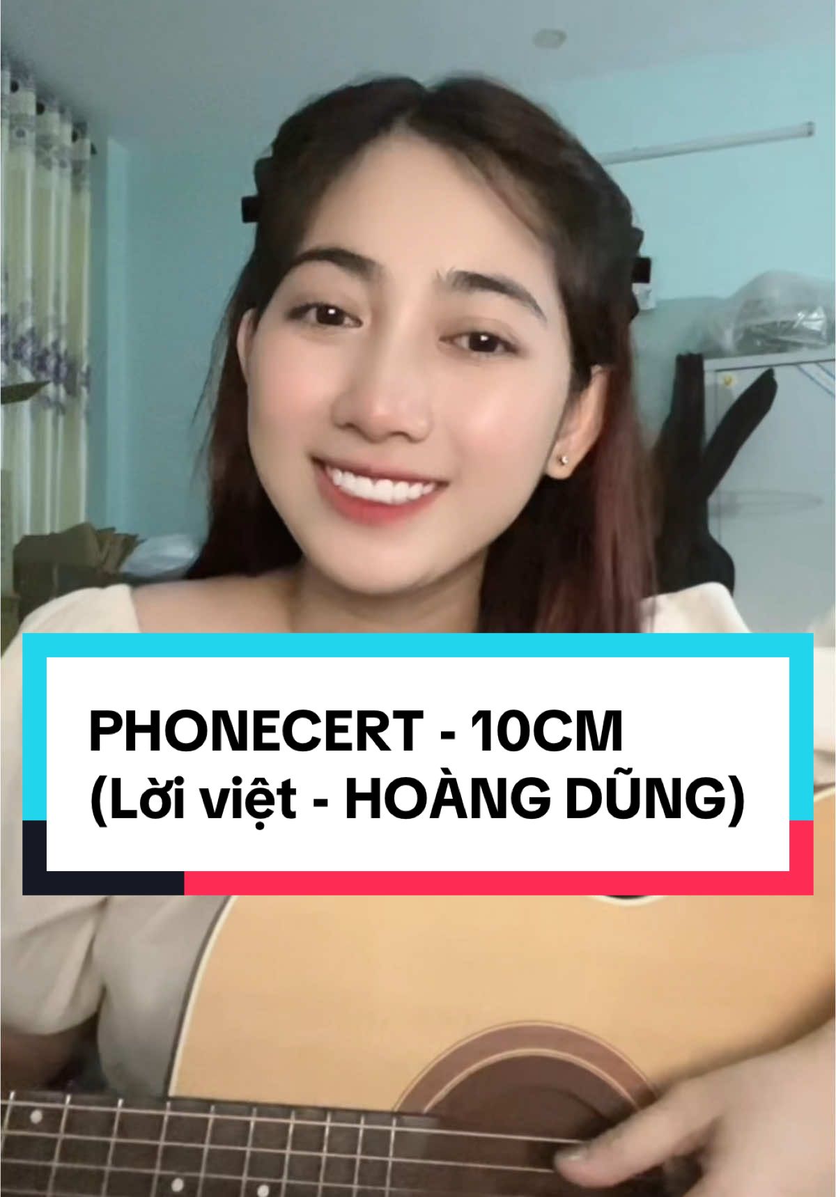Ngồi ngay ngắn lắng nghe em hát cho anh một bài 🙆🏻‍♀️ #phonecert #HoangDung #10cm #cover #XHTDRLX 