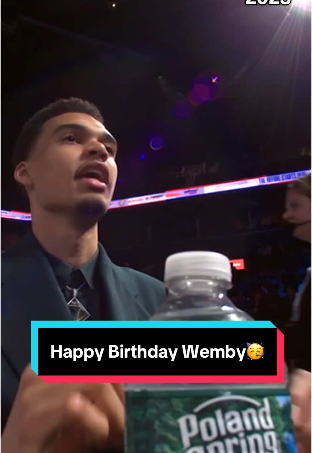 HAPPY 21st BIRTHDAY🥳WEMBY! #NBA #Basketball #Wemby #VictorWembanyama #NBADraft 