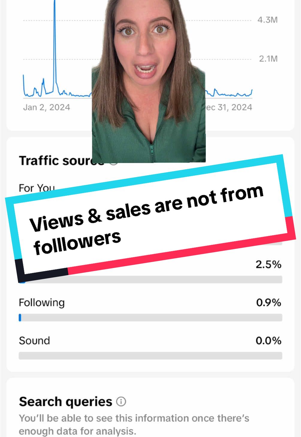 Replying to @Deanine18 #greenscreen you do not need a large following in order to be a successful TikTok Shop affiliate. Followers dont equal shoppers, and my analytics show only a small percentage of my views come from my followers. 