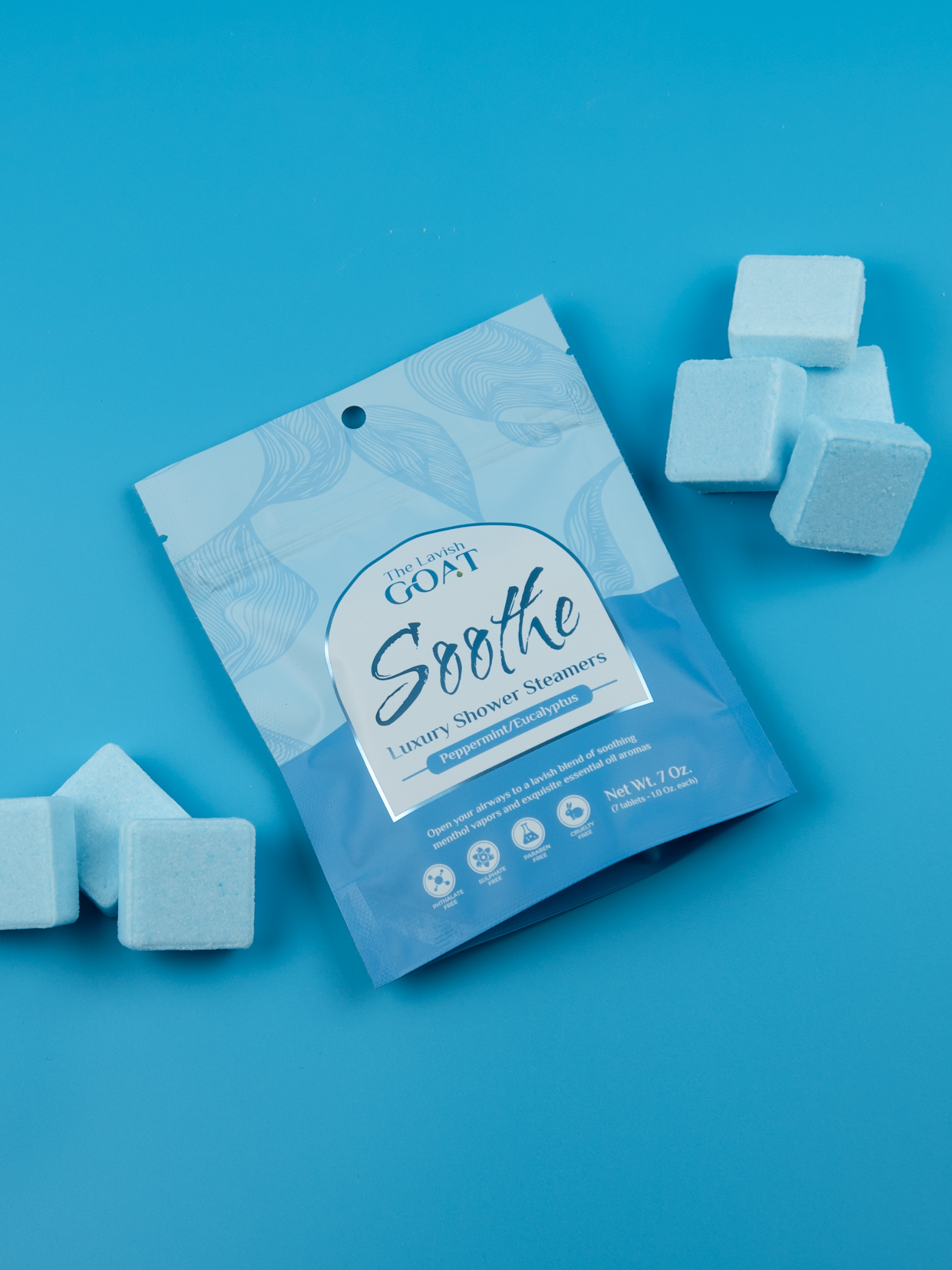 Open your airways to soothing menthol vapors and essentiail oil aromas with the strongest shower steamers on the market. #showersteamers #showerbomb #aromatherapy