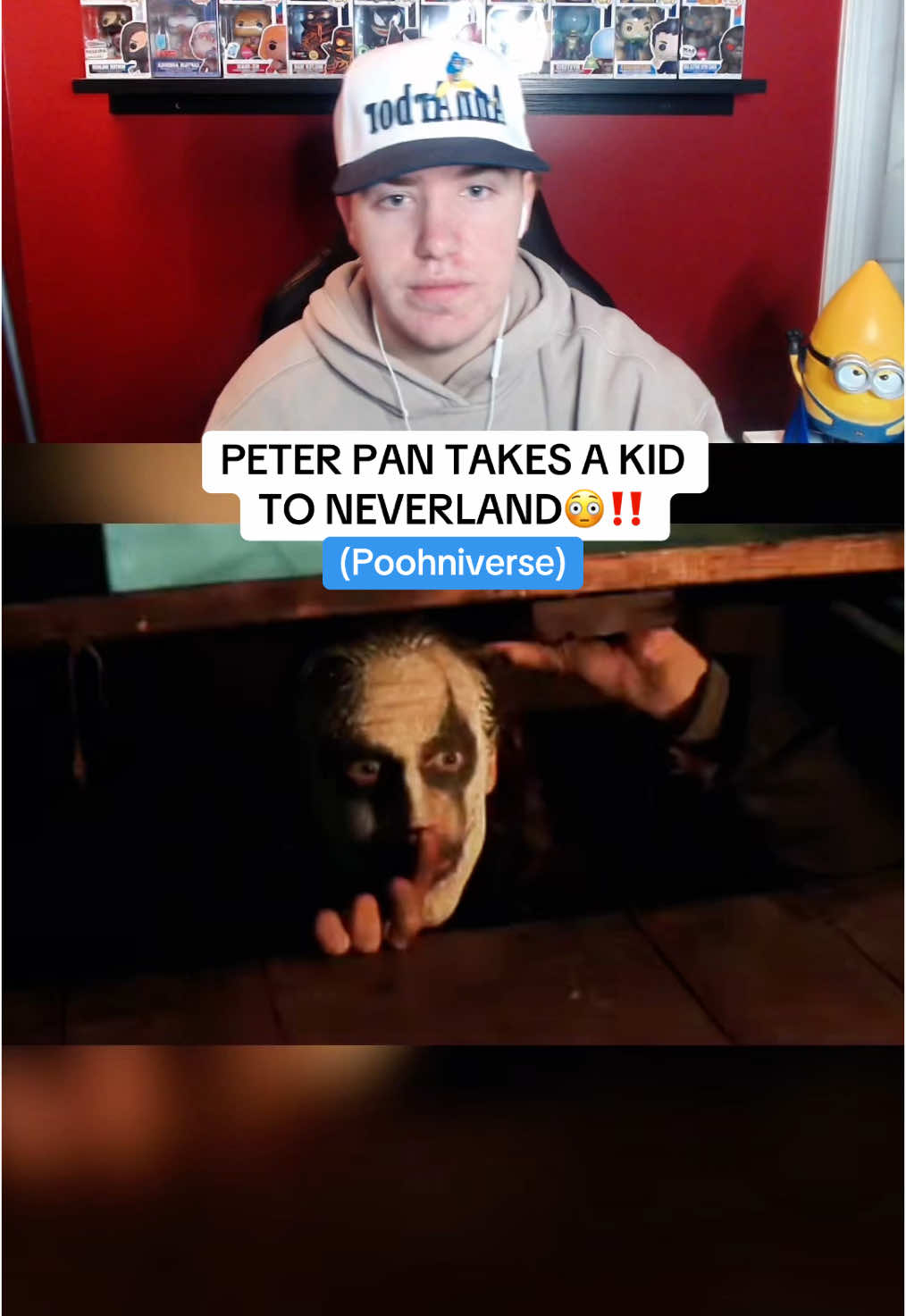 Peter Pan takes a kid to Neverland! | #fypシ #blowthisup #viral #horror #horrormovie #horrortok #peterpan #peterpansneverlandnightmare #bloodandhoney #poohniverse #scary #movies 