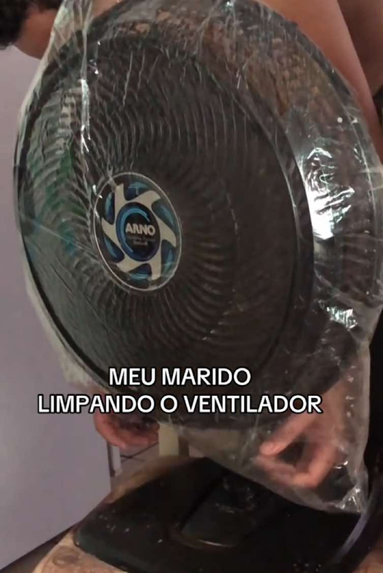 Vocês sabiam dessa técnica pra lava o ventilador?? #fyp #pppppppppppppppp #ventilador 