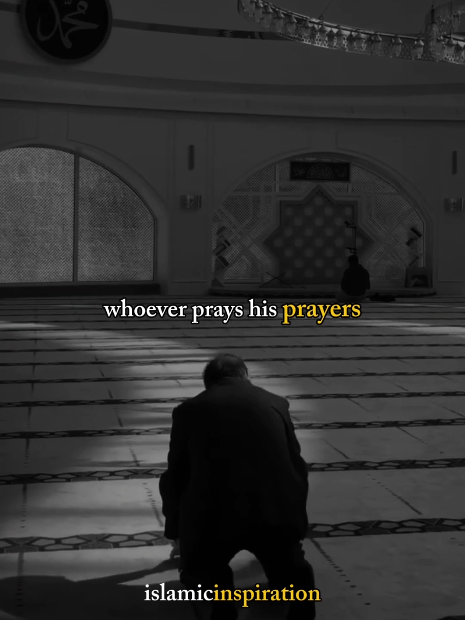 Whoever prays his prayer.. #muslim #prayers #subhanallah #alhamdulillah #allahuekber #zikr #islamicreminder #islamicmotivation #islamic_video 