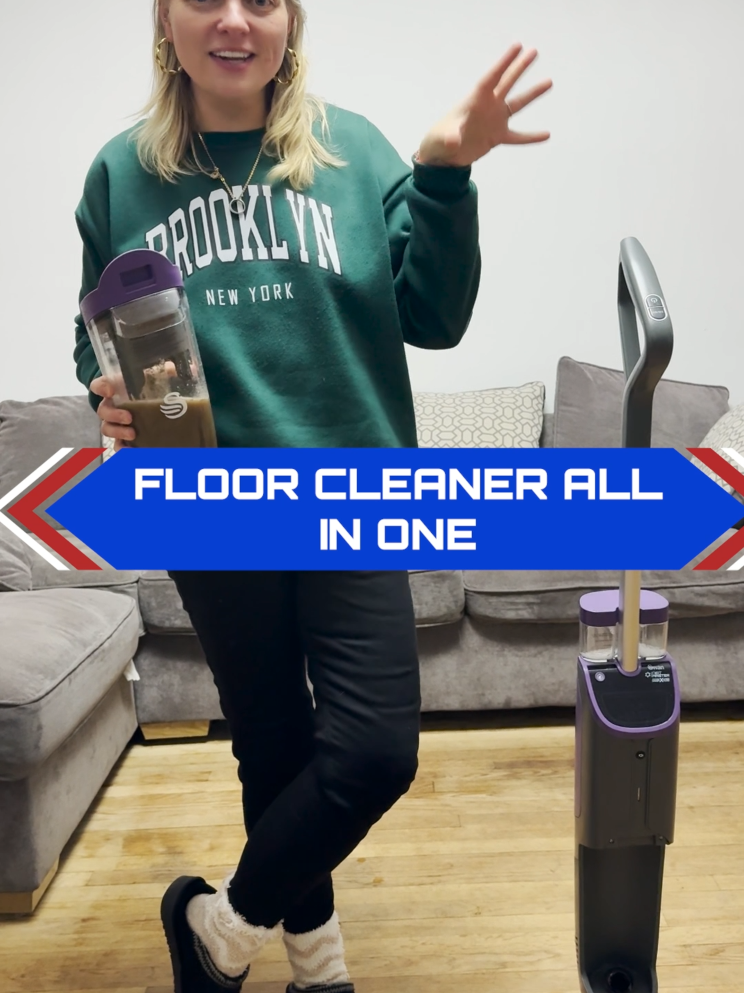 Its will show you how dirty your floors are and how clean they can be #tiktokmademebuyit #teamsmithy