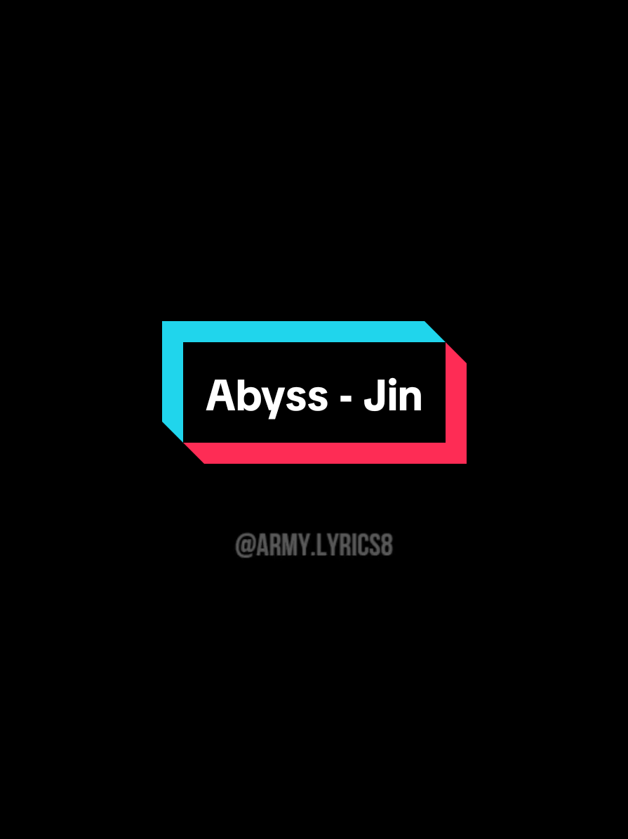 •Abyss - Jin #seokjin #btsarmy #bts_official_bighit 